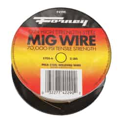 Forney MIG Welding Wire 70000 psi 2 lb. 0.024 in. Mild Steel