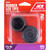 Ace Rubber Leg Tip Black Round 1-1/4 in. W 2 pk