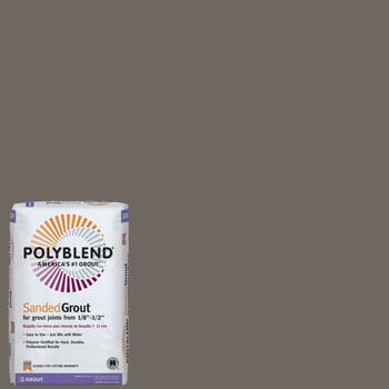 Custom Building Products Polyblend Indoor and Outdoor Natural Gray Grout 25 lb