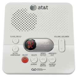 AT&T Digital White Answering System Built In Answering Machine