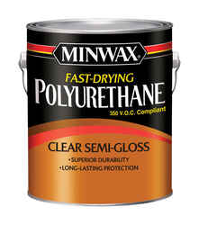 Minwax Semi-Gloss Clear Oil-Based Fast-Drying Polyurethane 1 gal