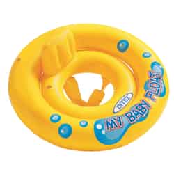 Intex Yellow Vinyl Inflatable Baby Float