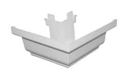 Genova Repla K 8 in. H X 5 in. W X 8 in. L White Vinyl K Outside Corner
