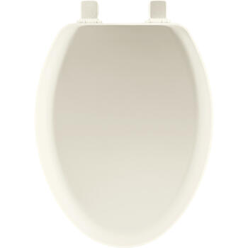 Mayfair Elongated Biscuit Molded Wood Toilet Seat