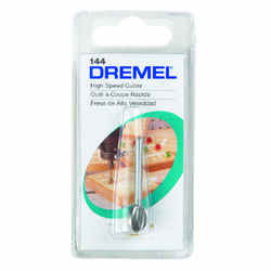 Dremel 5/16 in x 1.5 in. L x 1/8 in. Dia. Steel High Speed Cutter 1 pk