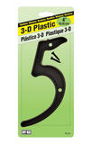 Hy-Ko 4 in. Plastic 5 Number Nail-On Black