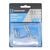 Crawford Silver Zinc Plated 3.1 in. Tool Holder Peg Hooks Steel 2