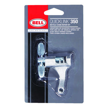 Bell Sports Quicklink 350 Chrome Plated Steel Chain Repair Kit Silver