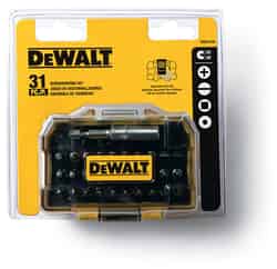 DeWalt Impact Ready 31 pc. Screwdriver Set Steel 2 in.