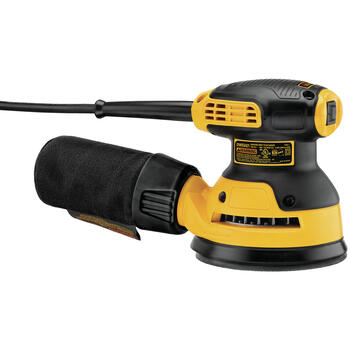 DeWalt Corded Random Orbit Sander 3 amps 12000 opm Yellow 5 in.