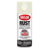 Krylon Rust Protector Gloss Ivory Spray Paint 12 oz