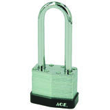 Ace 1-5/16 in. H x 1-9/16 in. W Steel Double Locking Padlock 1 pk