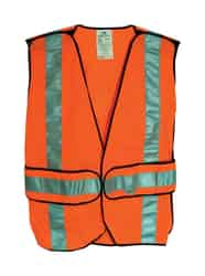 3M Scotchlite Reflective Polyester Mesh Velcro Safety Vest with Reflective Stripe One Size Fits