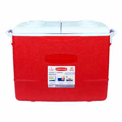 Rubbermaid Cooler 50 qt. Red