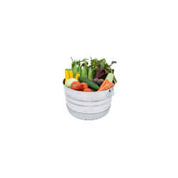 Behrens 1 bushel Steel Bushel Basket Round