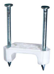 Gardner Bender 1/2 in. W Plastic Cable Staple 50 pk Insulated