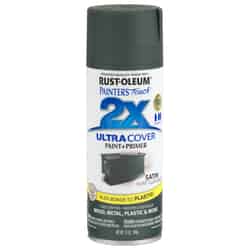 Rust-Oleum Painter's Touch Ultra Cover Satin Spray Paint 12 oz. Hunt Club Green