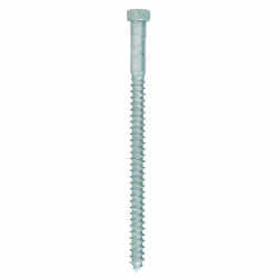 HILLMAN 3/8 in. x 6 in. L Hex Hot Dipped Galvanized Steel Lag Screw 50 pk