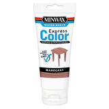 Minwax Express Color Semi-Transparent Mahogany Water-Based Acrylic Wiping Stain and Finish 6 oz