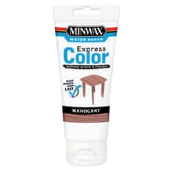 Minwax Express Color Semi-Transparent Mahogany Water-Based Acrylic Wiping Stain and Finish 6 oz