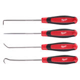 Milwaukee 4 pc. Hook and Pick Set 8 in. Chrome-Plated Steel