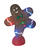 Design House Gingerbread Man Christmas Decoration Brown Resin 1 each