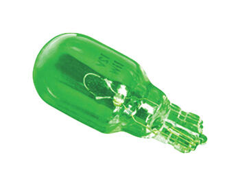 Paradise 4 watts T5 Incandescent Bulb Green Low Voltage 4 pk