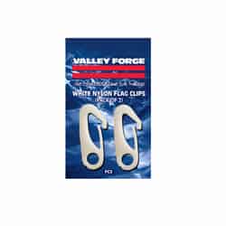 Valley Forge 0.5 in. L Nylon Flag Pole Snap Clips