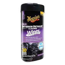 Meguiar's Quik Interior Multi-purpose Cleaner 25 wipes Bottle