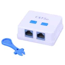 Monster Cable Surface Mount Housing CAT 5E Just Hook It Up