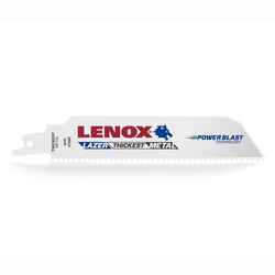 Lenox Lazer 6 in. L Bi-Metal 8 TPI 5 pk Reciprocating Saw Blade