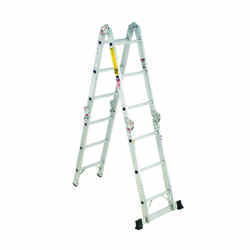 Werner 16 ft. H X 15 in. W Aluminum Articulating Ladder Type 1A 300 lb
