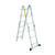 Werner 16 ft. H X 15 in. W Aluminum Articulating Ladder Type 1A 300 lb