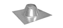Imperial Manufacturing 4 in. Dia. Galvanized Steel Adjustable Fireplace Roof Flashing