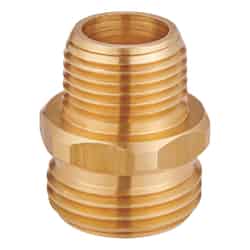 Ace 3/4 in. MHT x 1/2 in. MPT Brass Threaded Double Male Hose Adapter