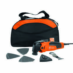 Fein MultiMaster 3 amps 110 volt Corded Oscillating Multi-Tool 19500 opm Orange 1 pc. Kit
