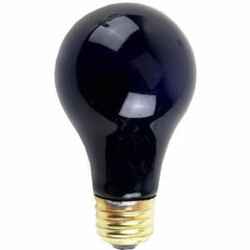 GE Lighting Black Light 60 watts A19 Incandescent Bulb Black Light A-Line 1 pk