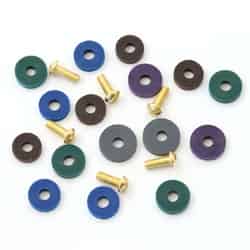 Ace .5 in. D Rubber Flat Faucet Washer Assortment 22 pk