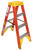 Werner 4 ft. H X 19.88 in. W Fiberglass Step Ladder Type IA 300 lb. cap.