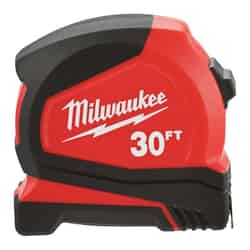 Milwaukee 30 ft. L X 1.65 in. W Compact Tape Measure 1 pk