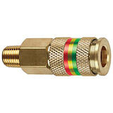 Tru-Flate Brass Universal Coupler 1/4 Male 1 1 pc