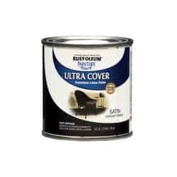 Rust-Oleum Ultra Cover Satin Canyon Black Paint Exterior and Interior 250 g/L 8 oz