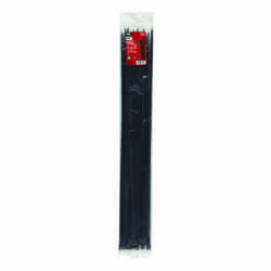 Gardner Bender 30 in. L Black Cable Tie 25 pk
