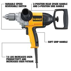 DeWalt 1/2 in. Keyed Spade Handle Corded Drill 9 amps 550 rpm