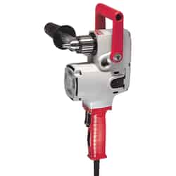 Milwaukee HOLE-HAWG 1/2 in. Keyed Angled Hole Drill Corded Angle Drill 7.5 amps 1200 rpm