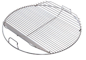 Weber Hinged Plated Steel Grill Cooking Grate 2 in. H x 17.5 in. L x 17.5 in. W