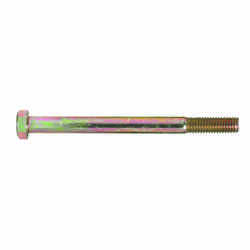 HILLMAN 1/2 in. Dia. x 6 in. L Heat Treated Yellow Dichromate Hex Head Cap Screw 25 box