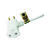 Ace Indoor 15 ft. L White Extension Cord w/Switch 16/2 SPT-2