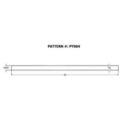 Alexandria Moulding 4 ft. W x 4 ft. L x 0.25 in. Plywood
