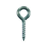 Ace 1/8 in. Dia. x 1-3/16 in. L Zinc-Plated Steel Screw Eye 25 lb. 8 pk